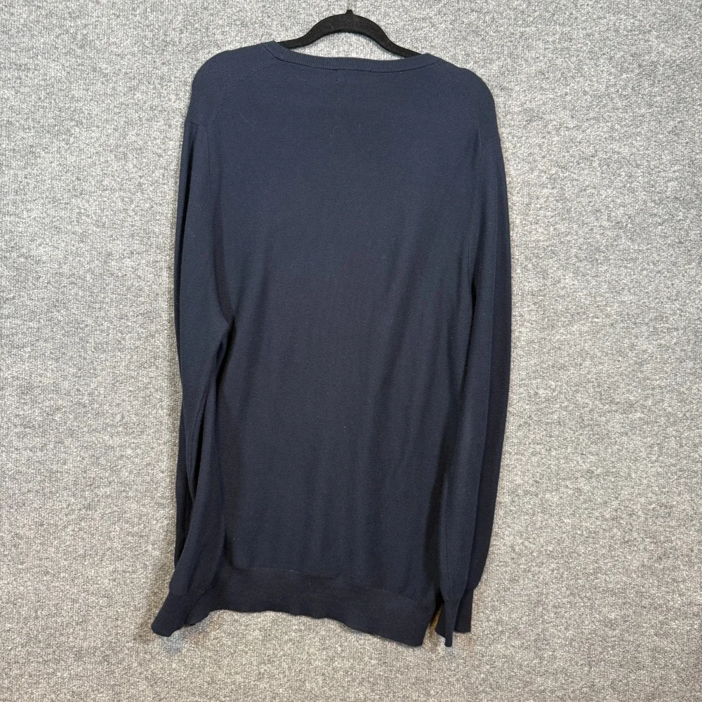 Brooks Brothers Sweater Mens XL Blue‎ Crewneck Pullover Supima Cotton Old Money